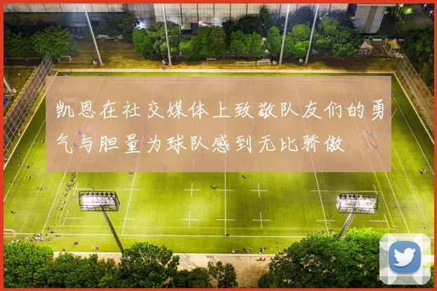 凯恩在社交媒体上致敬队友们的勇气与胆量为球队感到无比骄傲