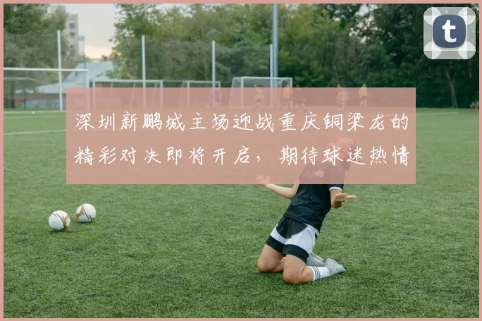 深圳新鹏城主场迎战重庆铜梁龙的精彩对决即将开启，期待球迷热情助威